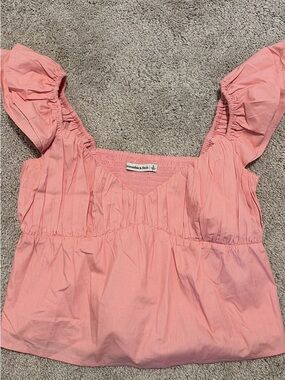 Abercrombie & Fitch Pink Women's Top